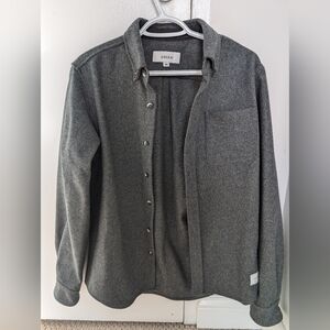 Anian Modern Melton Shirt, Medium, NWOT